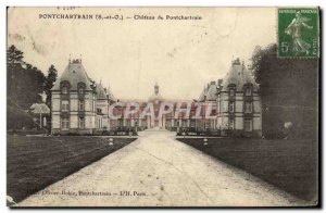 Postcard Old Pontchartrain Castle Pontcharin