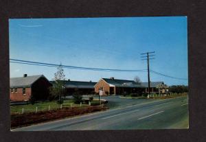 VA Deluxe Motor Court Motel WAYNESBORO VIRGINIA PC