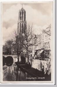 Utrecht; Oudegracht RP PPC, 1948 PMK To Boscombe, GB