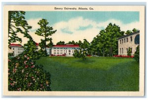 c1940 Emory University Methodist Episcopal Church South Atlanta Georgia Postcard