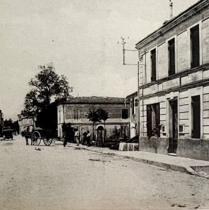 Post Office On High Street Izon France Bordeaux 1910s Postcard PCBG12B