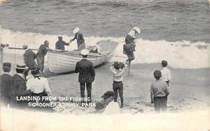 Landing from the Fishing Schooner Asbury Park, New Jersey  