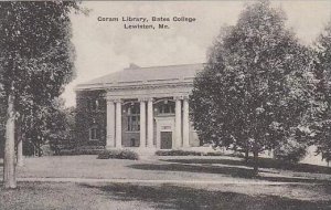Maine Lewiston Coram Library Bates College Albertype
