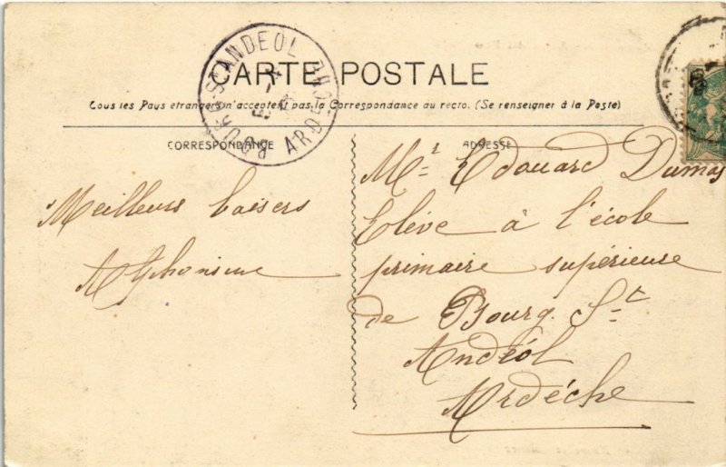 CPA MARSEILLE Anse du Prophete (1294312)