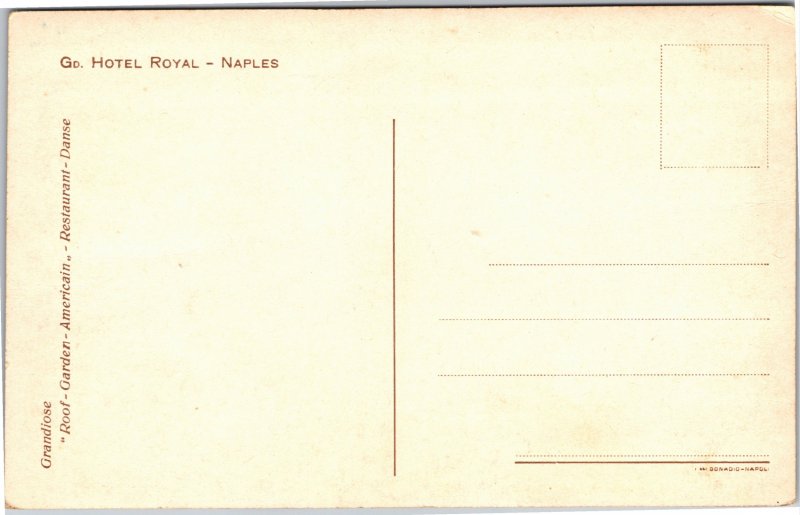 Grandiose Hotel Royal in Naples