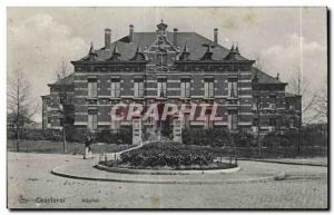 Old Postcard Belgium Charleroi Hospital