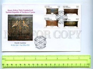 410007 Turkish Northern Cyprus 2003 year First Day COVER chests