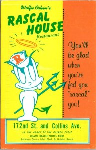Florida Miami Beach Wolfie Cohen's Rascal House Restaurant