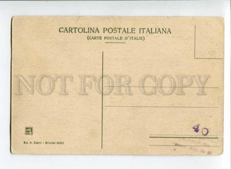 299681 ITALY BRINDISI Veduta da Punente Vintage postcard