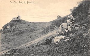 The Lion Gun Hill Barbados West Indies Unused 