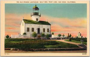 Old Spanish Lighthouse, Point Loma, San Diego