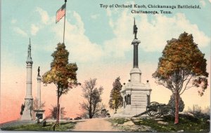 Postcard TN Chattanooga - Top of Orchard Knob - Chattanooga Battlefield