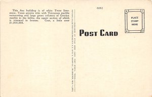 Fort Worth Texas 1940s Postcard Post Office