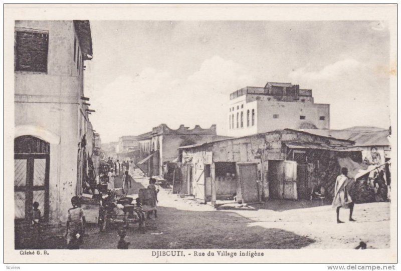 Djibouti , 00-10s ; Rue du Village Indigene