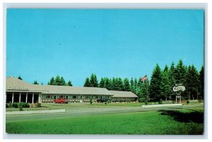 1968 Hillcrest Motel And Restaurant Jackman Maine ME Posted Vintage Postcard