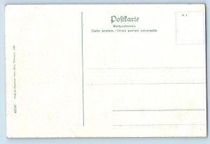 Rottweil Germany Postcard Main Road Mountain Health Resort c1910 Unposted