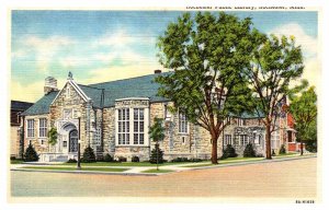 Postcard LIBRARY SCENE Rochester Minnesota MN AR6713