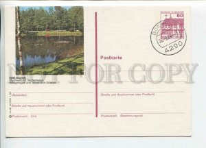 449793 GERMANY 1983 year Bocholt cancellation POSTAL stationery postcard