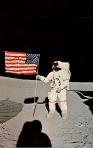NASA Kennedy Space Center Astronaut Alan B Shephard On The Moon