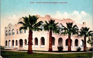 Postcard County Orphanage in Fresno, California