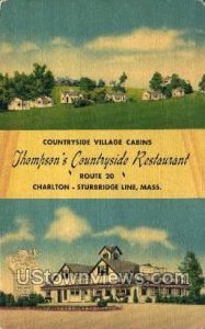 Thompson's Countryside Restaurant - Sturbridge, Massachusetts MA  