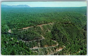 c1960s Nr Flagstaff, AZ Switchbacks Oak Cxreek Canyon Hwy 89A Mt Elden PC A302