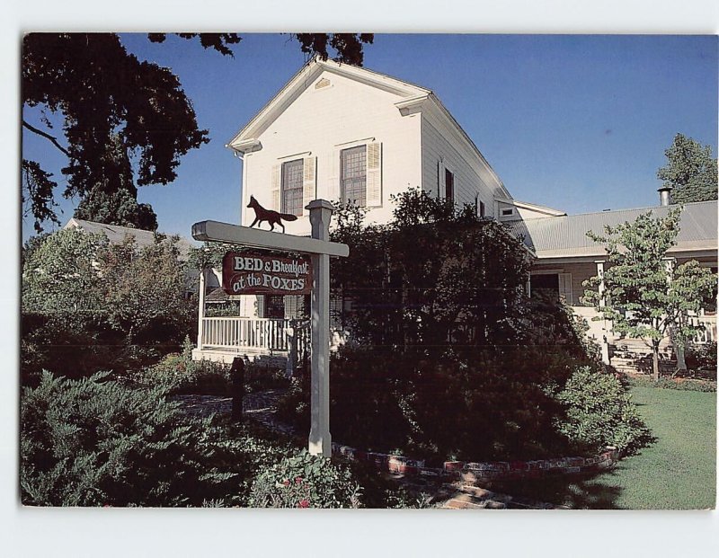 Postcard The Foxes Sutter Creek California USA
