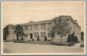 BERNARDSVILLE NJ HIGH SCHOOL VINTAGE POSTCARD