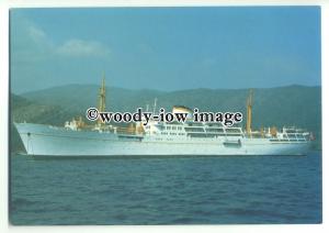 LN0053 - Turkish Maritime Lines Liner - Akdeniz at Marmaris - postcard