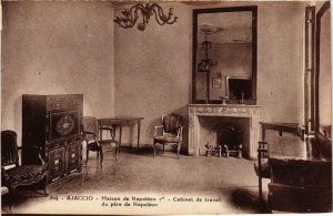 CPA CORSE - AJACCIO - Maison Napoleon Cabinet de travail du Pere (710136)