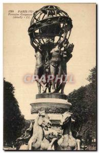 Paris - 6 - The Luxembourg Palace - Fontaine Carpeaux - Old Postcard