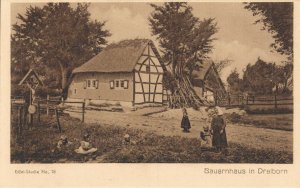 Germany Bauernhaus in Dreiborn Eifel Vintage Postcard 07.97