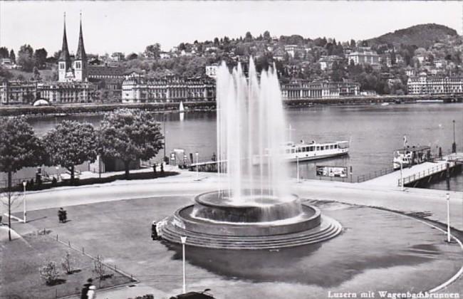 Switzerland Luzern mit Wagenbachbrunnen Photo