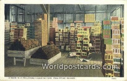 Philippine Cigar Factory Philippine Islands Philippines Unused 