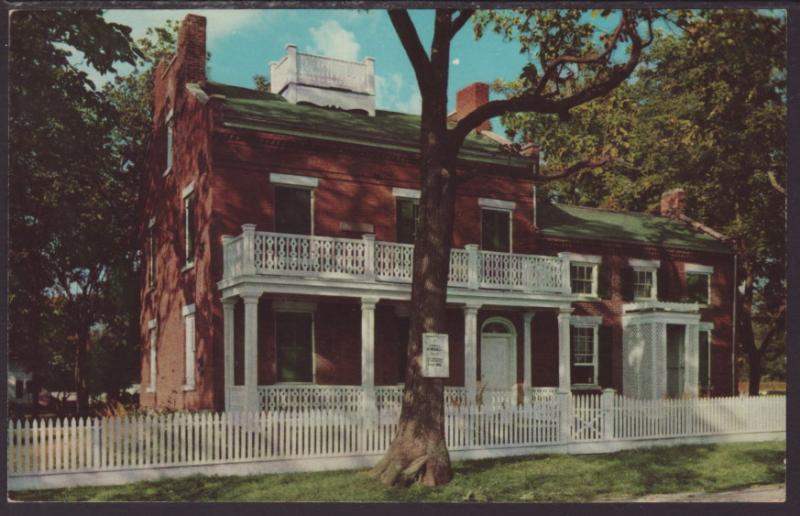 Heber Kimball Home,Nauvoo,IL Postcard BIN