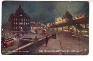 City Square, Charlestown By Moonlight