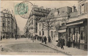 CPA NEUILLY-sur-SEINE - Rue de Sablonville et Justice de Paix (44318)