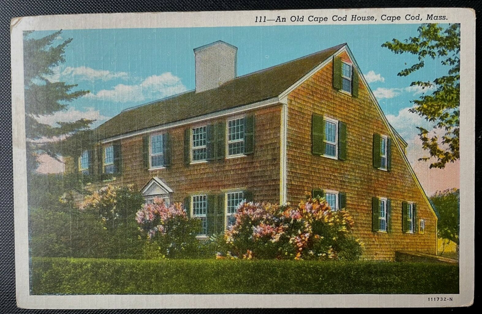 Vintage Postcard 19151930 Dillingham House North Brewster Cape Cod
