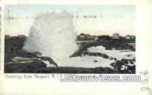 Spouting Rock - Newport, Rhode Island