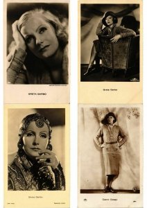 GRETA GARBO FILM STAR ENTERTAINMENT COLLECTION 130 CPA (L2496)