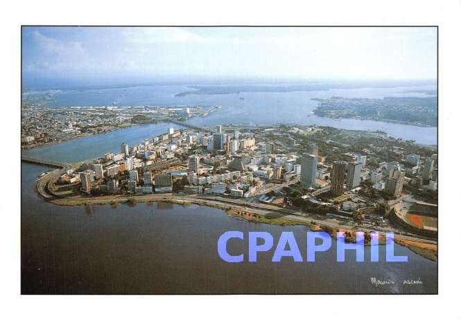 Postcard Modern Abidjan Plateau