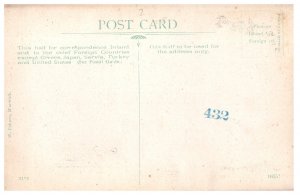 Warwick Castle from River Vintage Postcard W. Coburn Warwick