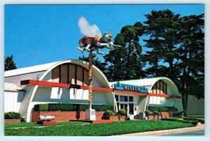 2 Postcards PORT HUENEME, CA ~ Mascot SEABEE MUSEUM Diving Display 4x6