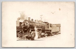 RPPC L & N Louisville & Nashville Locomotive 1344 Real Photo Postcard T30