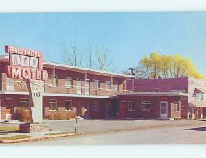 Unused Pre-1980 THREE SISTERS MOTEL Montpelier Idaho ID M3598