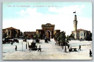 Constantinople  Turkey     Postcard