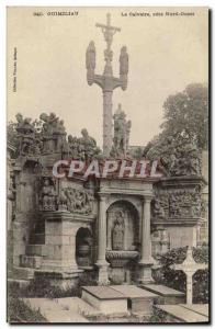 Postcard Old Calvary Guimiliau Finistere