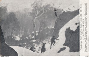 VICTORIA, Australia, 1908; Climbing Mountain