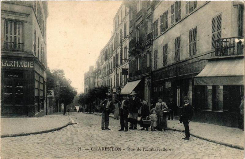 CPA CHARENTON Rue de l'Embarcadere. (509347)