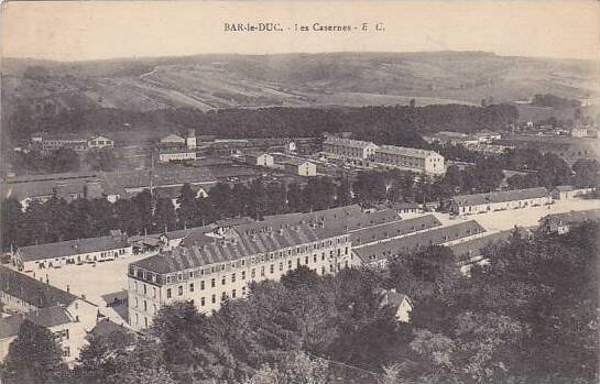 war 1914-1918 France Bar le Duc les Casernes 1915